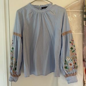 Antik Batik Embroidered Blouse